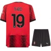 Maglia ufficiale AC Milan Theo 19 Casa 2023-24 per Bambino